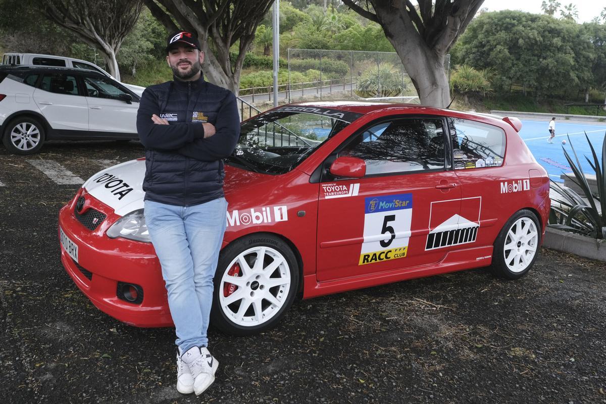 El Toyota Corolla de Javier Rodríguez que sorprendió a Sébastien Ogier El Toyota Corolla de Javier Rodríguez que sorprendió a Sébastien Ogier