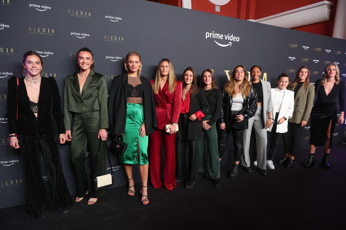 Las mejores imágenes de la alfombra roja en el estreno del documental de Alexia Putellas