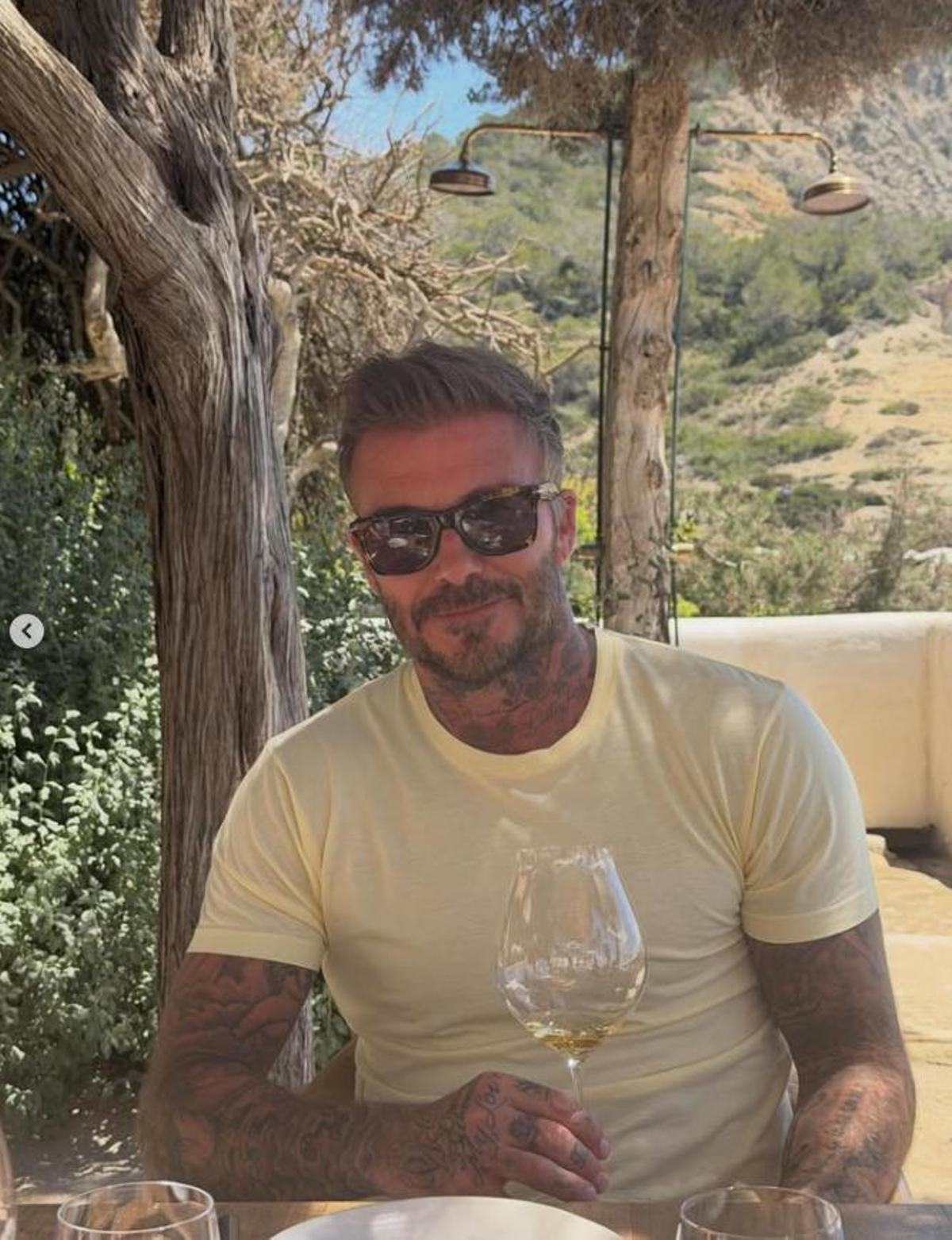 Las vacaciones de los Beckham en Ibiza