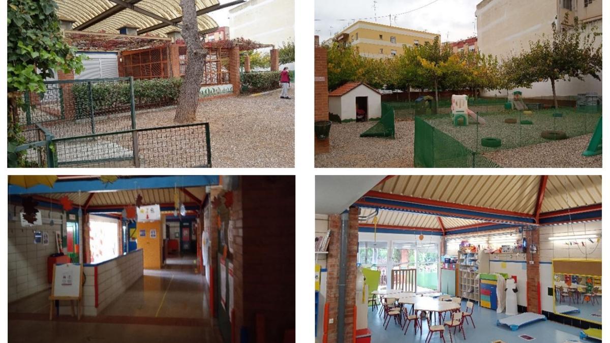 Estado actual de la escuela infantil Sambori, en Onda.