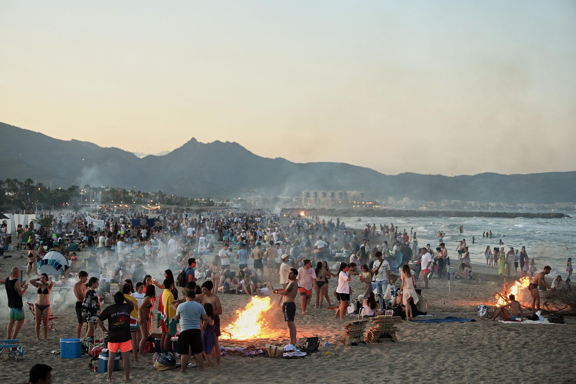 GALERÍA / Las mejores imágenes de la Nit de Sant Joan en Castellón