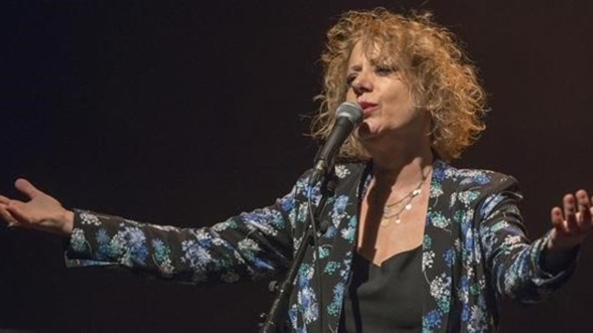 Marina Rossell en el Teatre Joventut de L'Hospitalet