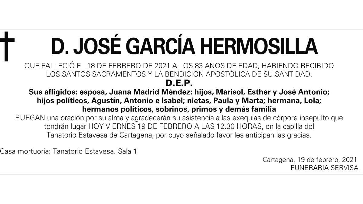 D. José García Hermosilla