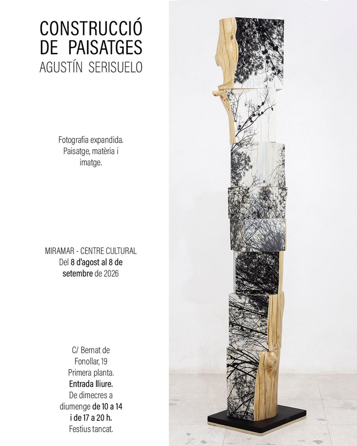 Cartel de la exposición que Serisuelo presenta en Sitges este 8 de agosto.