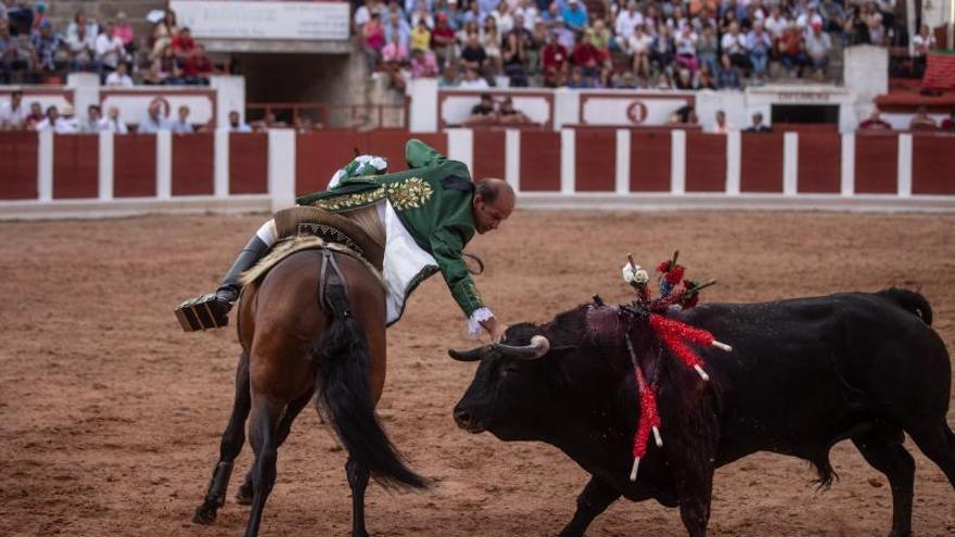 Una de las imágenes que dejó la jornada. | Emilio Fraile