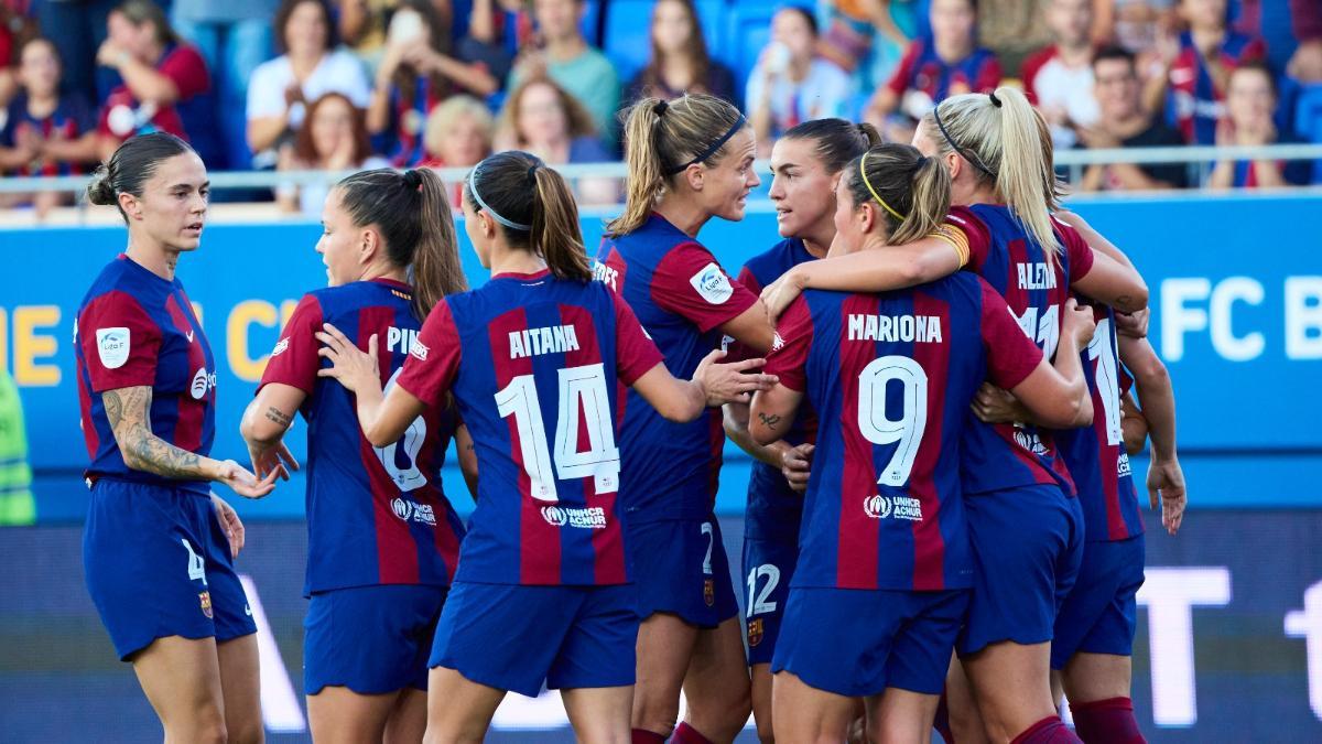 Partidos de fútbol club barcelona femenino contra real sociedad