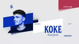 Koke San José, nuevo centrocampista del Fabril