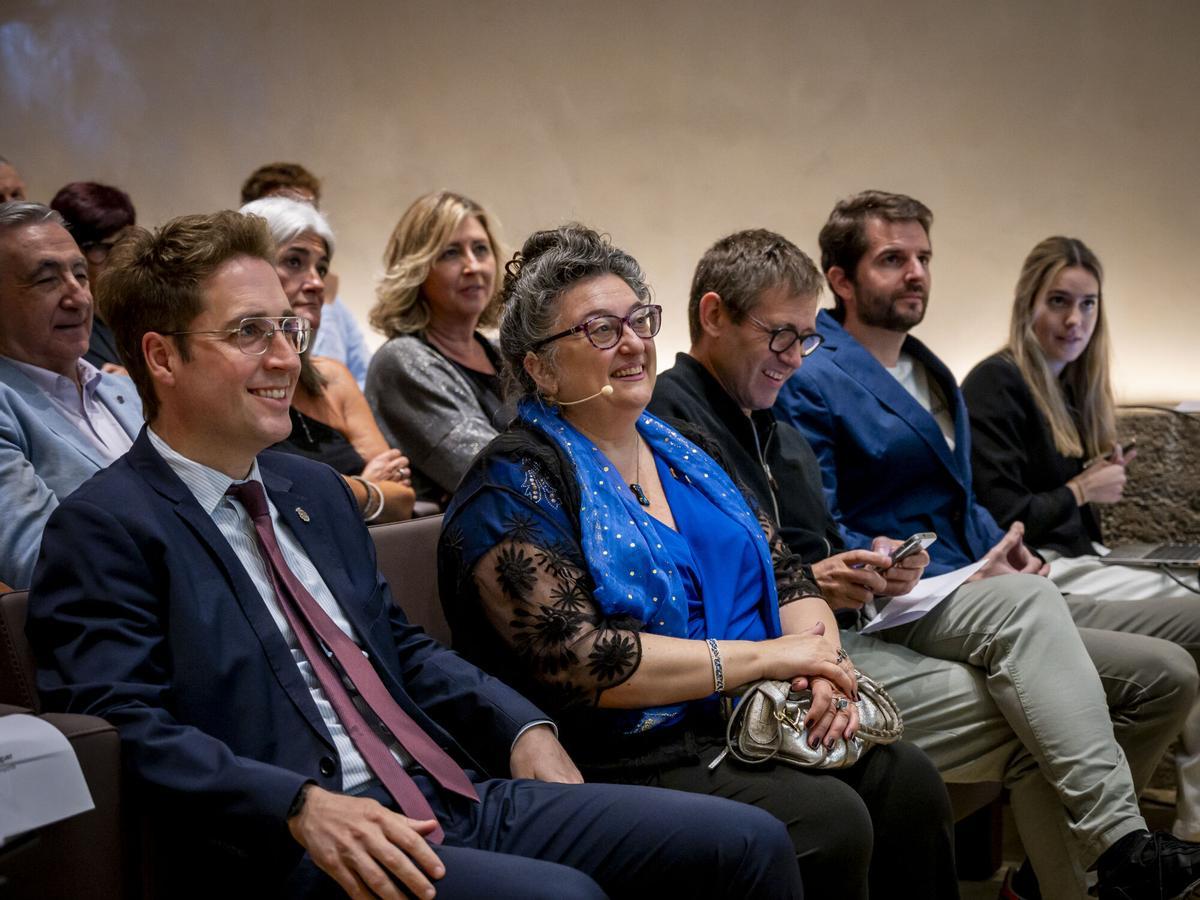 Les imatges de la jornada 'IA aplicada al sector vitivinícola empordanès. L'acte organitzat per  EMPORDÀ, Prensa Ibérica i Celler Perelada, posarà el focus en l’impacte d’aquesta tecnologia sobre la competitivitat del sector vitivinícola i l’hostaleria.