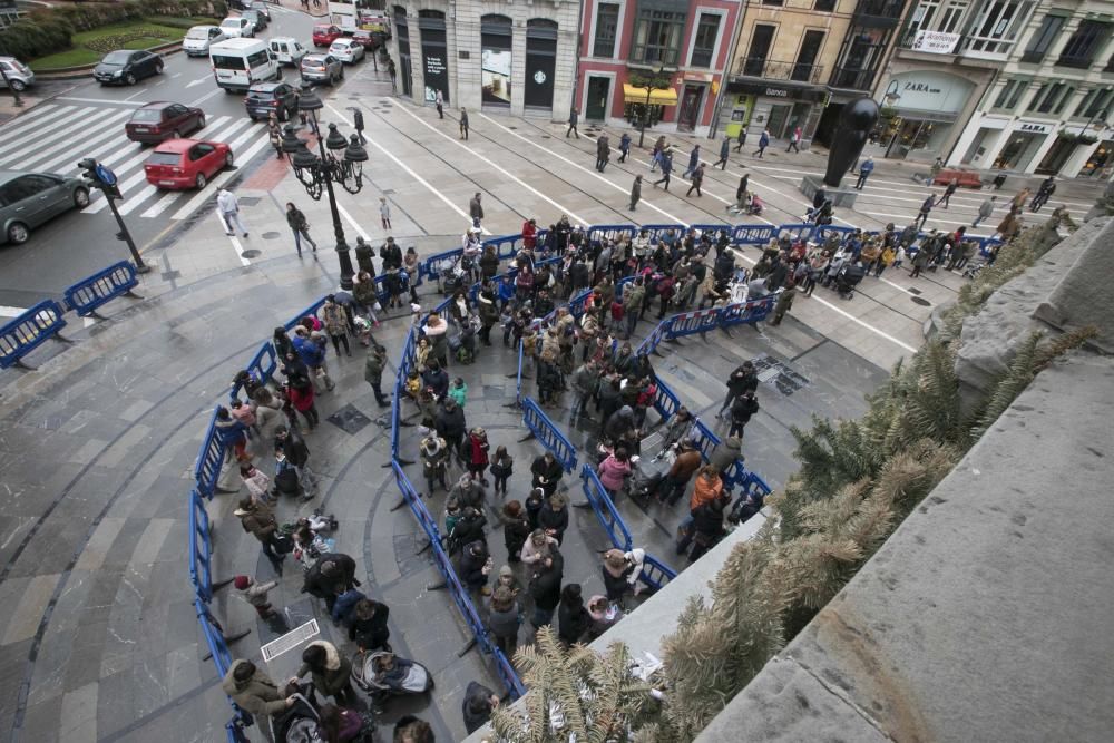 Los Reyes Magos ya están en Oviedo