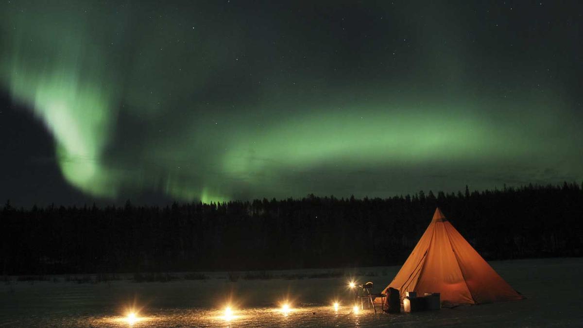 Hoteles para ver auroras boreales