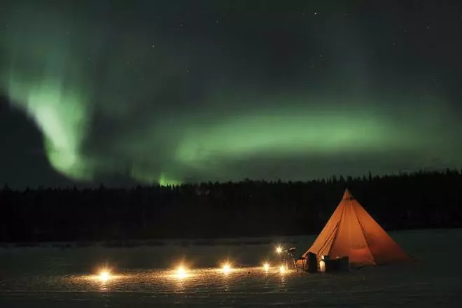 Hoteles para ver auroras boreales