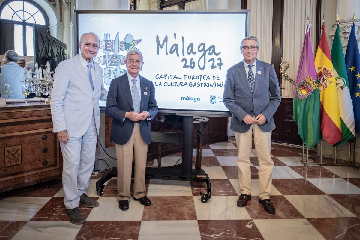Presentación de Málaga como capital europea gastronómica.