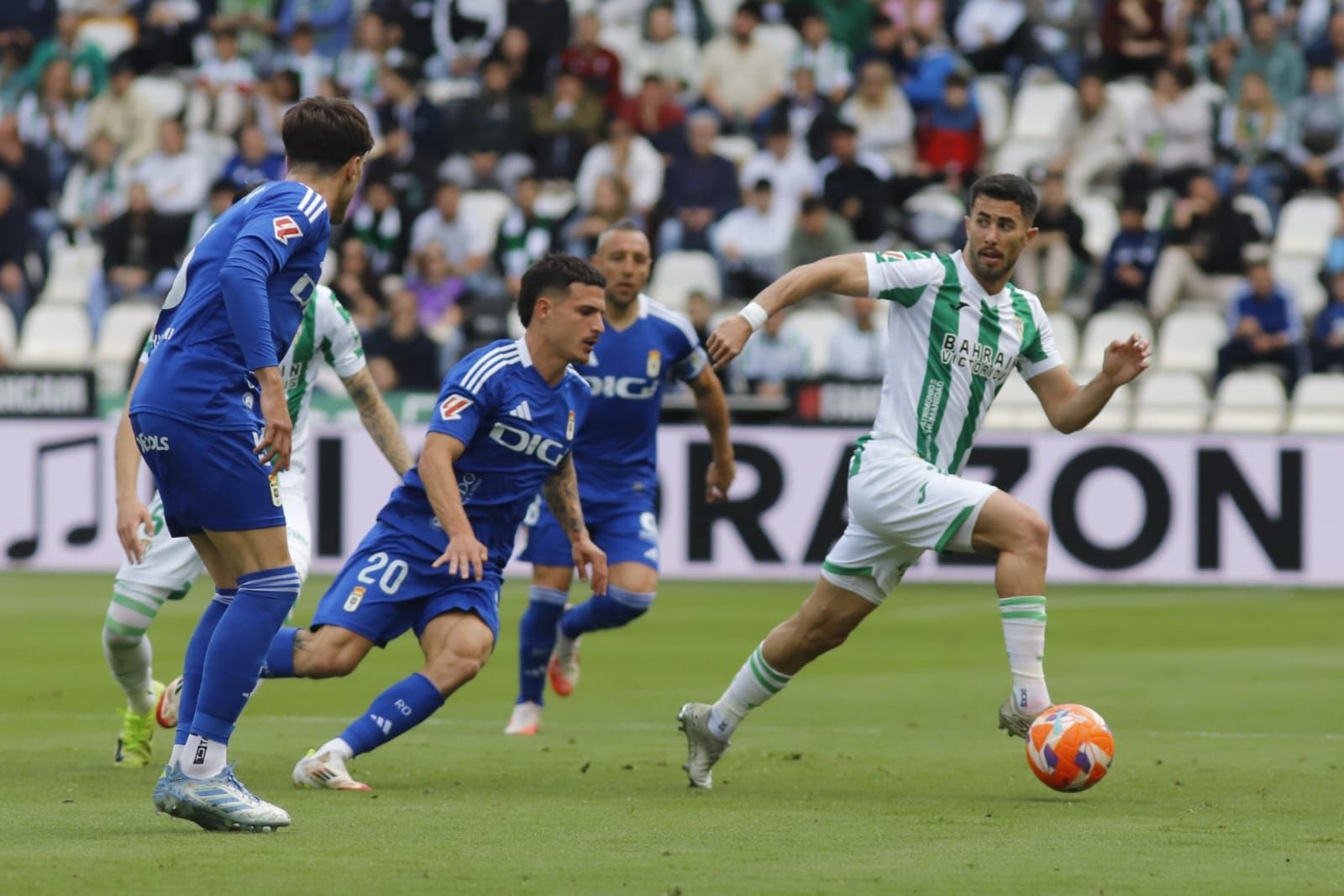 El Córdoba CF-Real Oviedo, las imágenes del partido de LaLiga Hypermotion