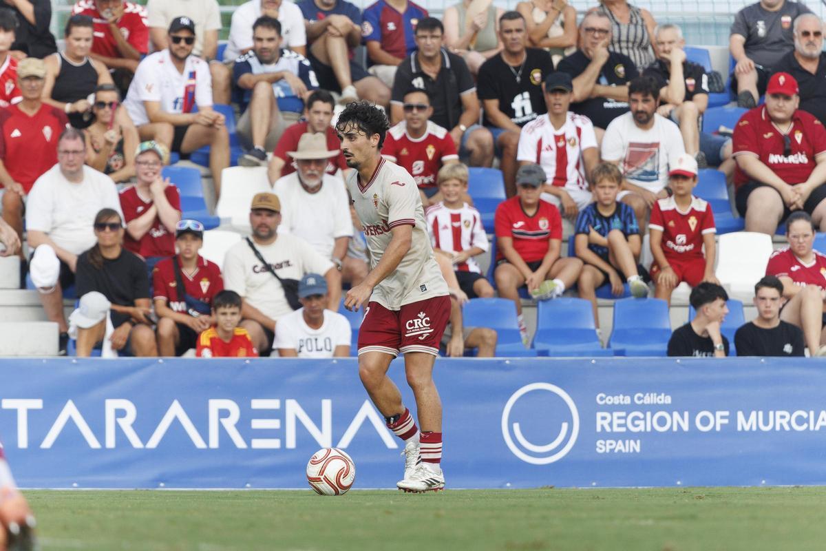 Las mejores imágenes de la primera victoria de pretemporada del Real Murcia frente al Eldense