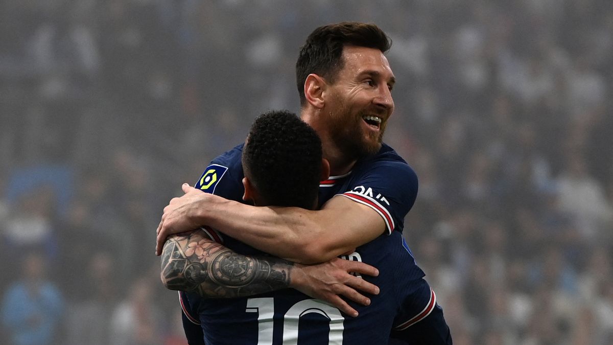 Messi y Neymar, juntos en el PSG