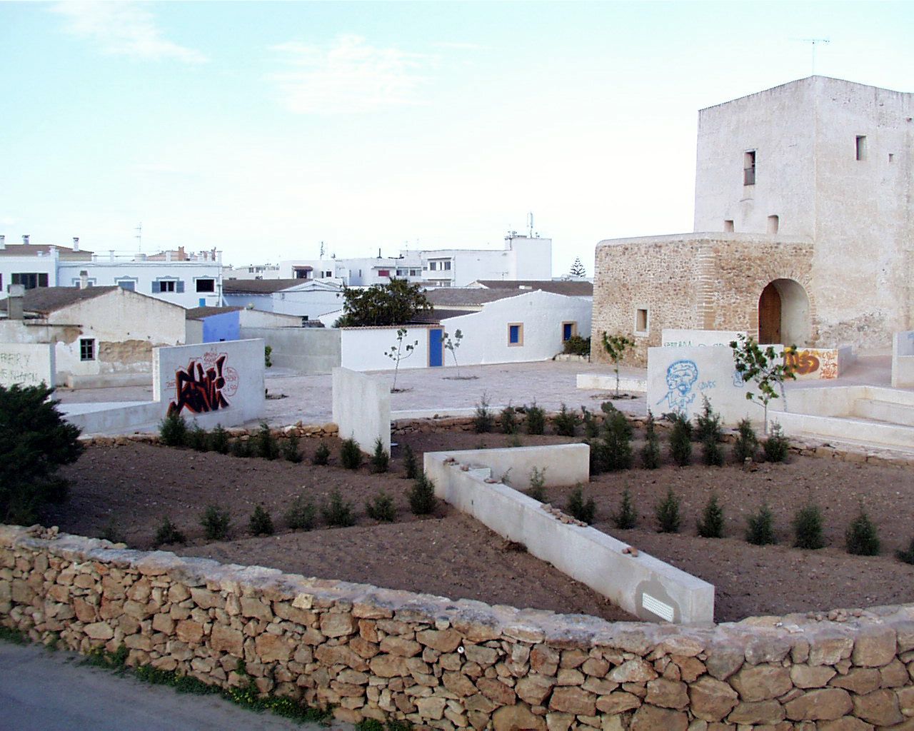 Jardí de les Eres en Sant Francesc, Formentera (2003)