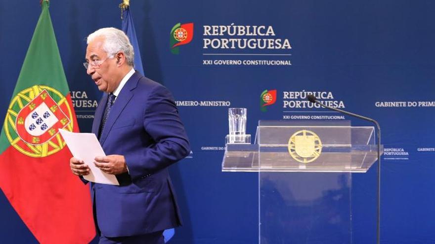 El primer ministro portugués, el socialista António Costa.