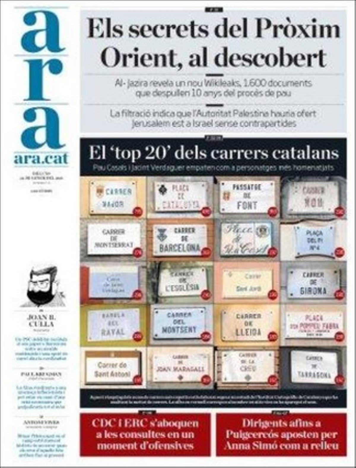 ’Ara’ realça a més que els preus mundials dels aliments no s’abaratiran aquest any després dels rècords registrats el 2010.