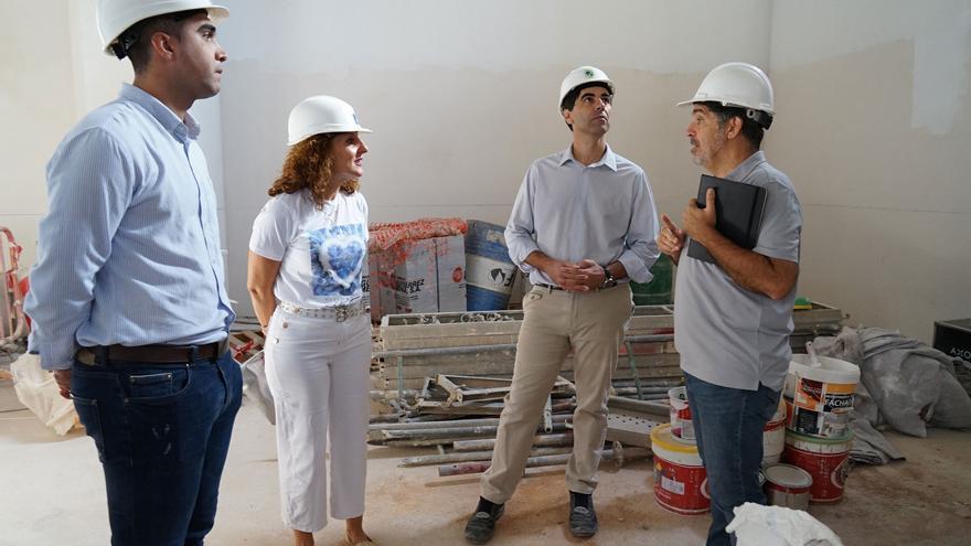 Así están las obras de rehabilitación del antiguo Hospital de la Caridad de Coín