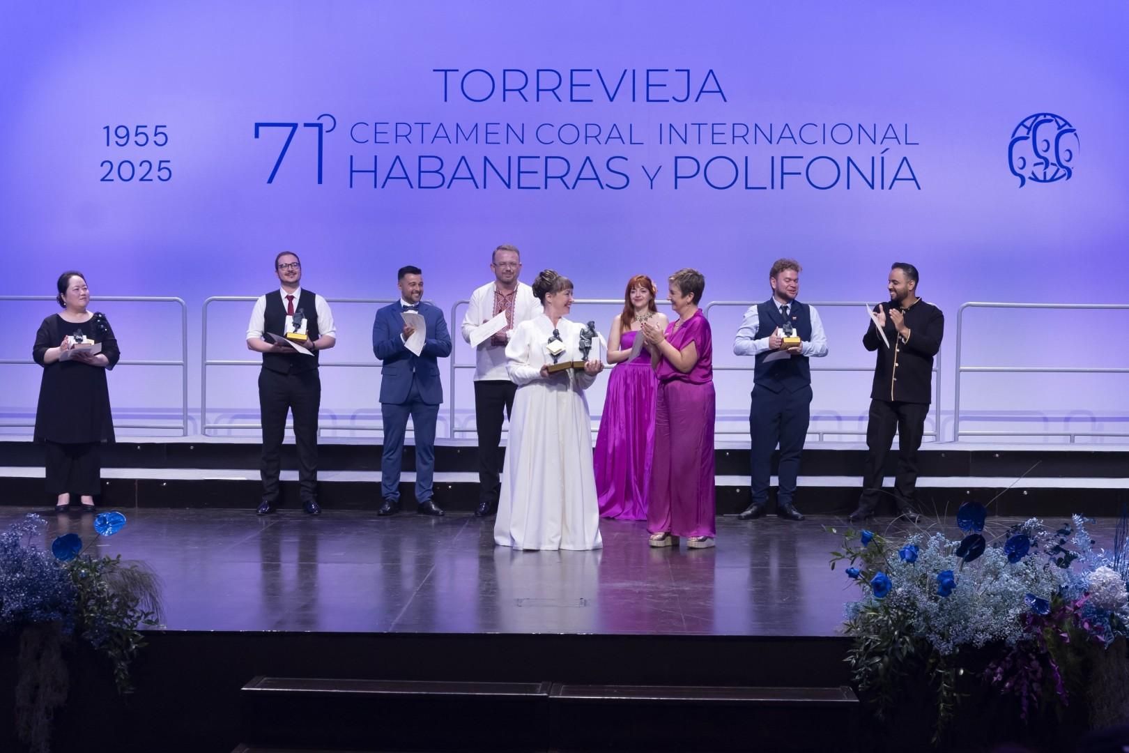 Así fue la clausura del Certamen de Habaneras en Torrevieja
