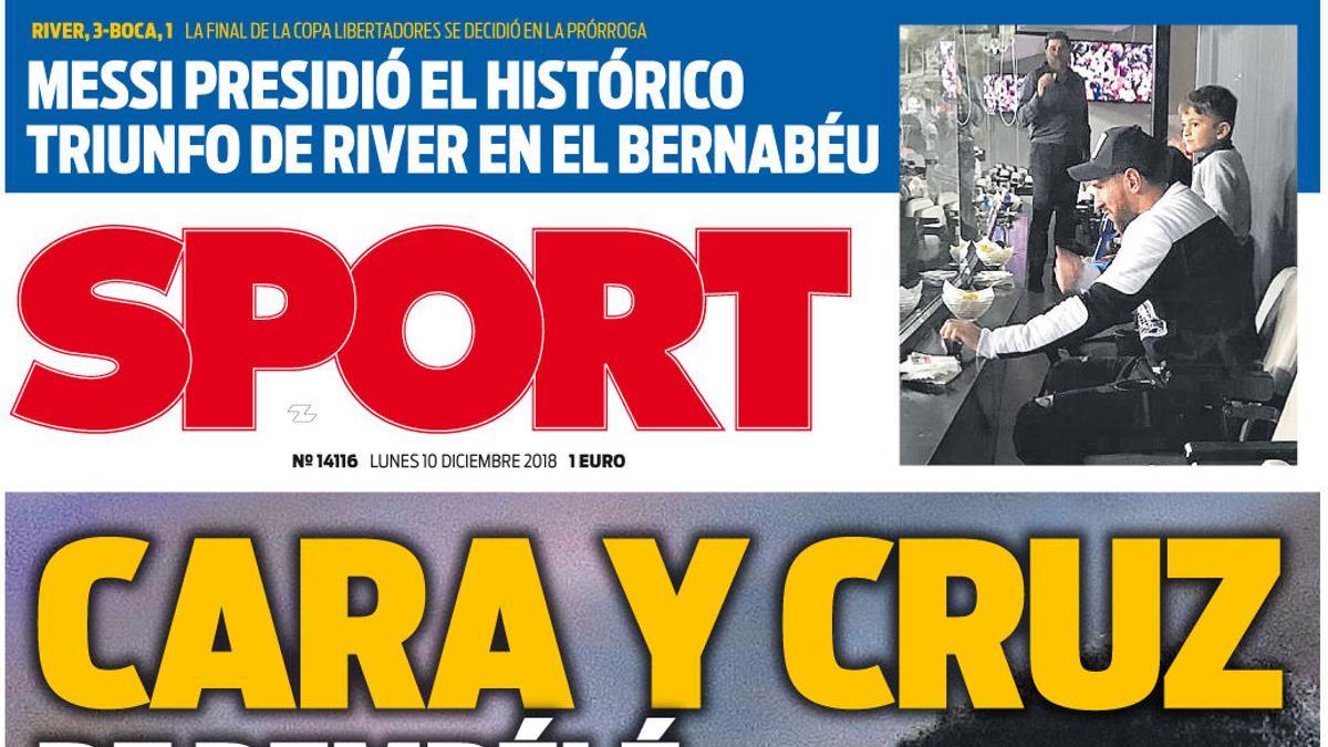 La portada de hoy