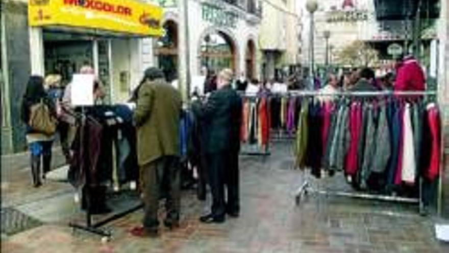 Mucha participación en el mercadillo del centro