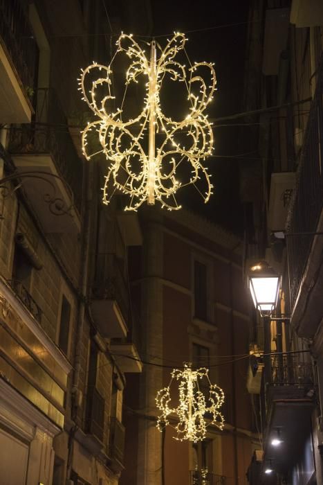 L'encesa de les llums de Nadal a Manresa