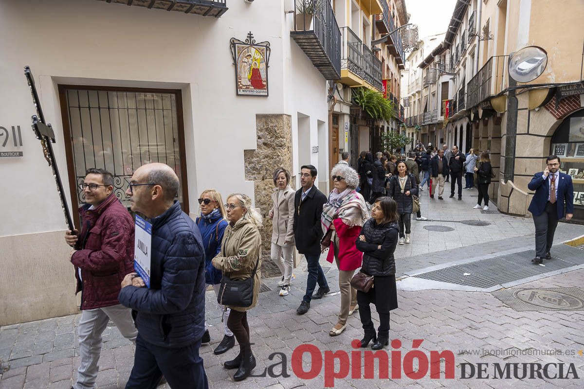 Cofradías y Hermandades de Semana Santa Peregrinan a Caravaca