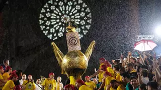 Tarragona cierra unas fiestas de Santa Tecla multitudinarias, con más de 50.000 en la calle la noche de la Baixada de l'Àliga