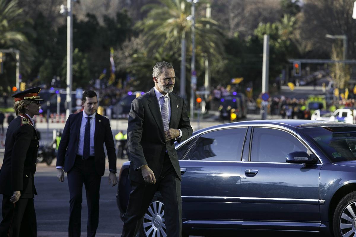 El rey Felipe VI preside en Barcelona la entrega de despachos a los nuevos jueces