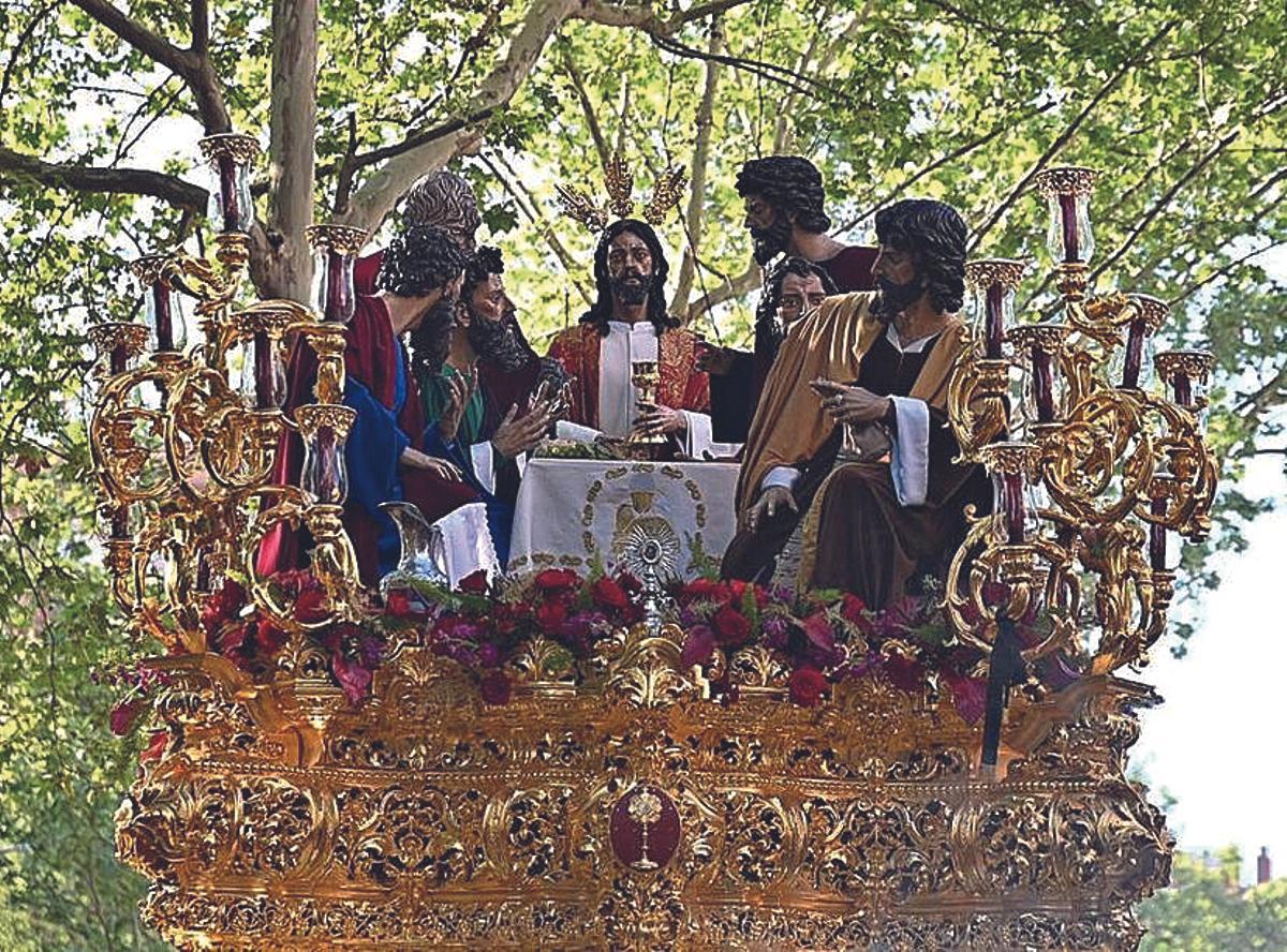 Imagen de N.P. Jesús de la Fe en su Sagrada Cena.