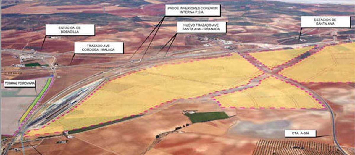 Fomento no prevé iniciar las obras del puerto seco de Antequera hasta 2015