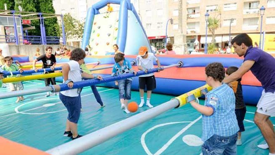 Actividades infantiles de las fiestas de Vilaboa.