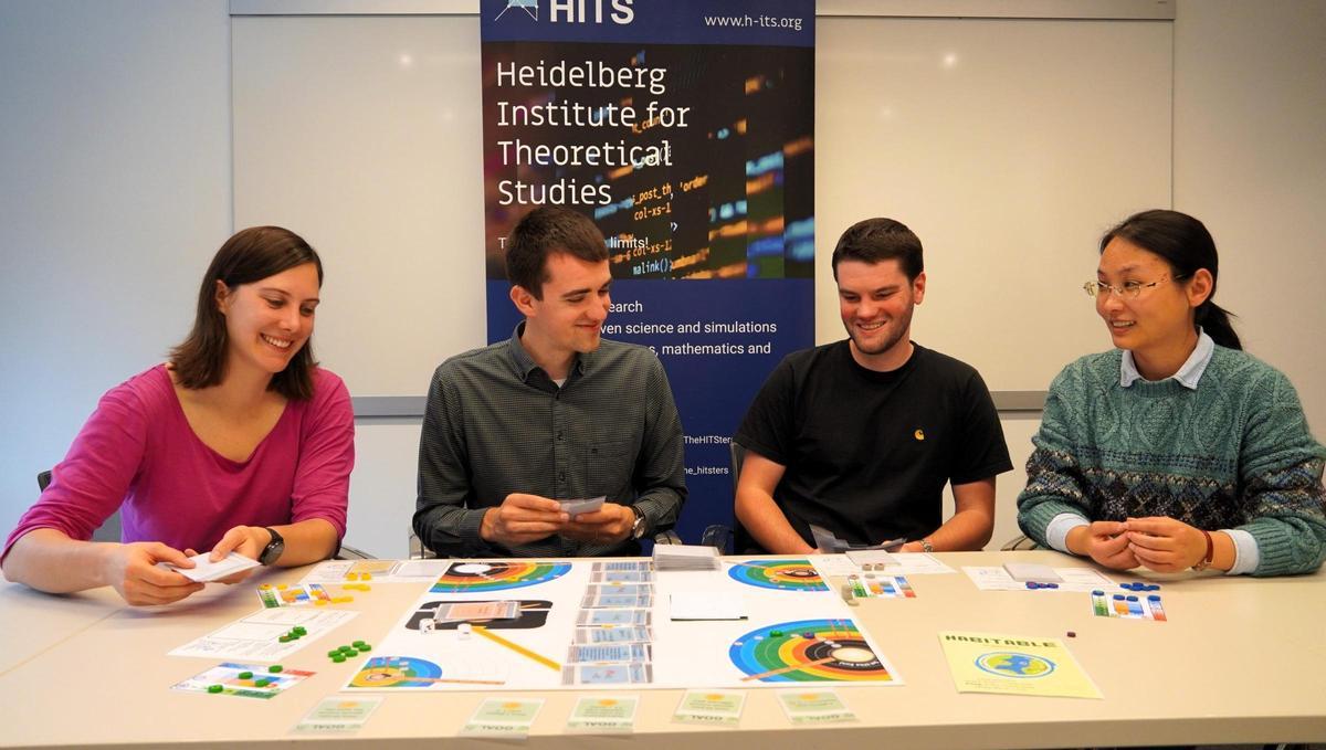 Equipo de astrofísicos que ha creado el juego "Habitable"
