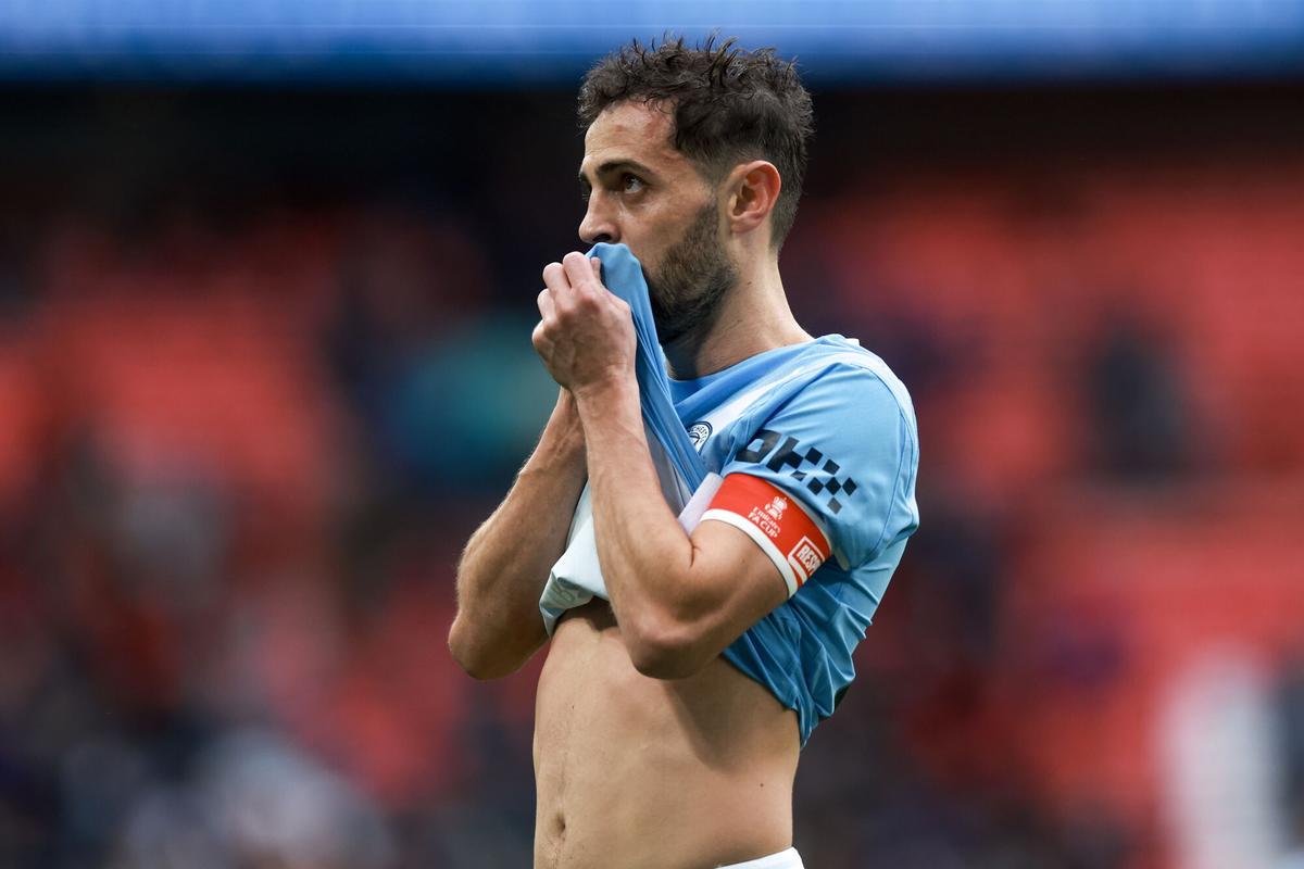 Bernardo Silva, en Wembley