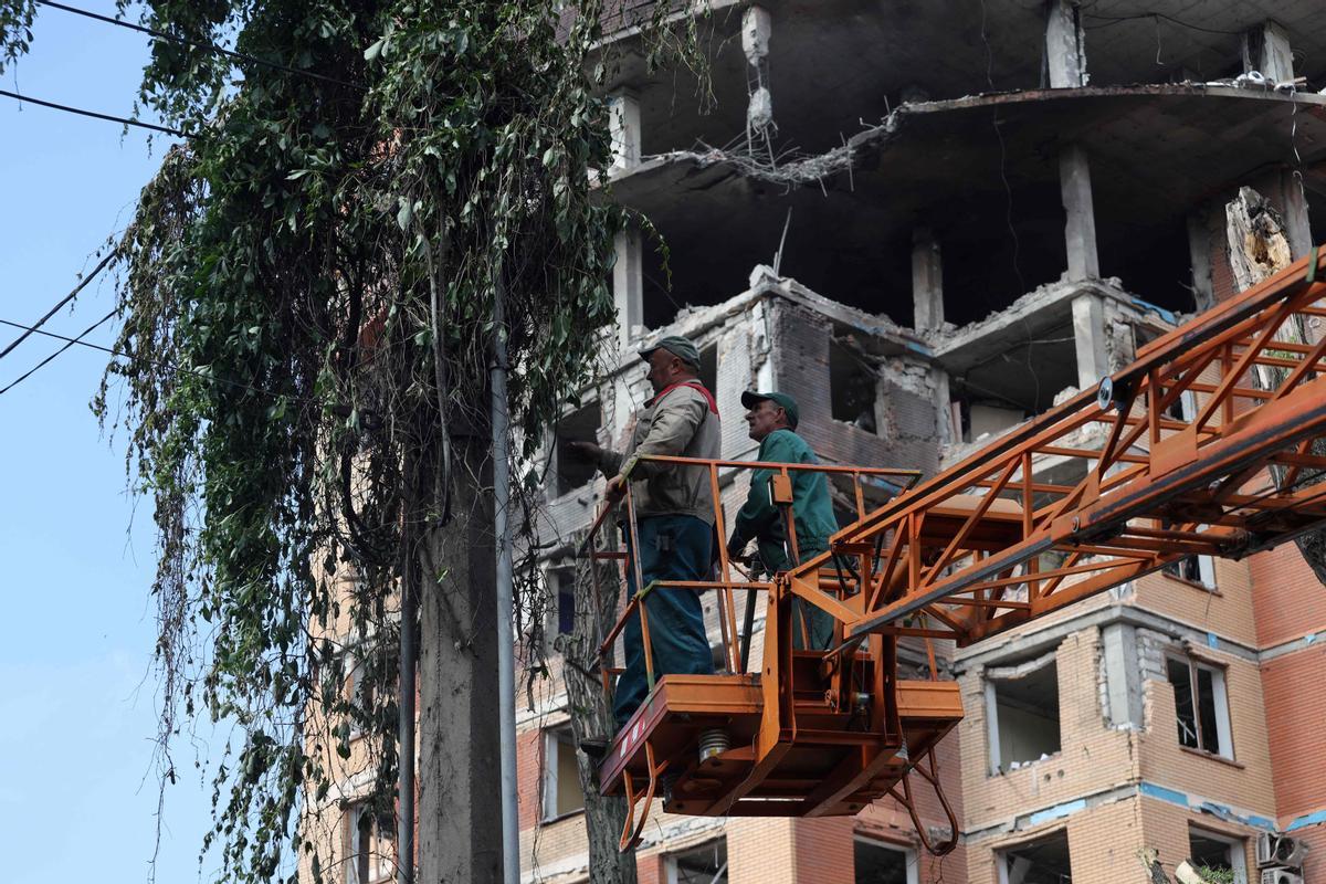 Bombardeo ruso en Odesa