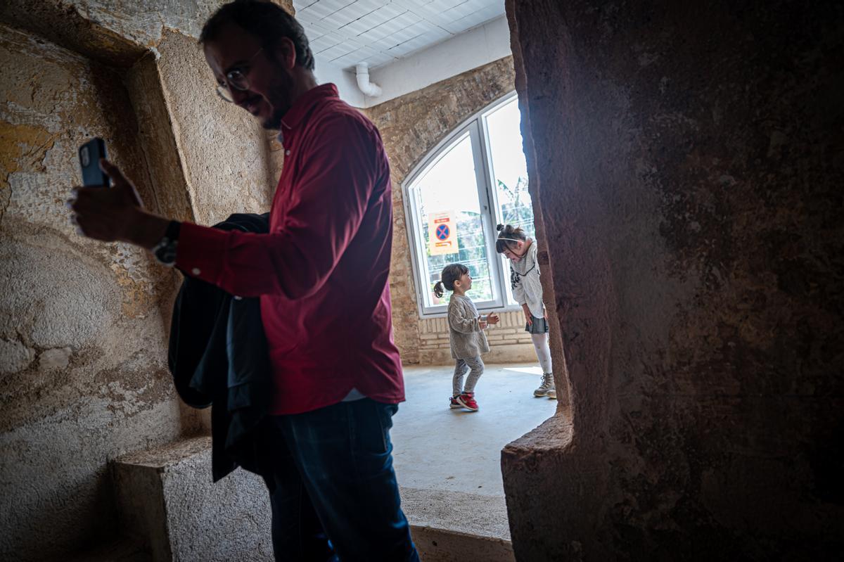 Fiesta de la arquitectura en la masía de Can Valent de Barcelona, tras su rehabilitación.