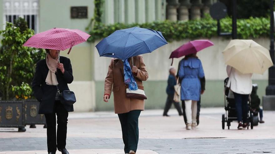 Asturias estará este jueves en alerta por lluvias y tormentas