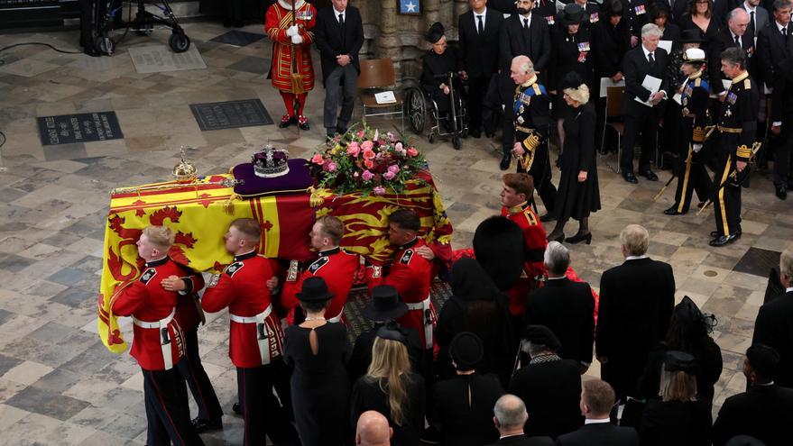 Funeral de Isabel II en la abadía de Westminster