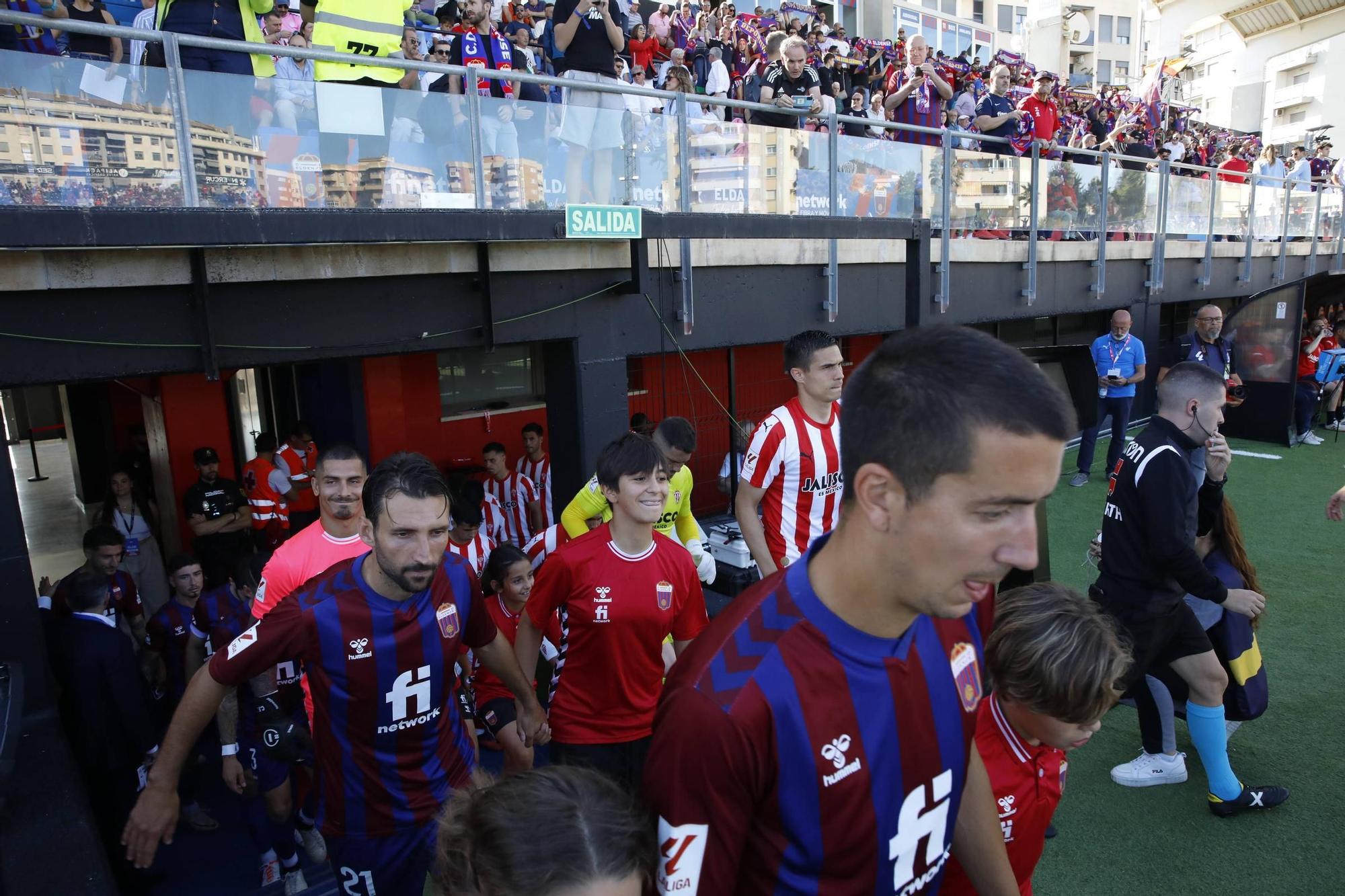 EN IMÁGENES: Así fue el partido entre el Eldense y el Sporting