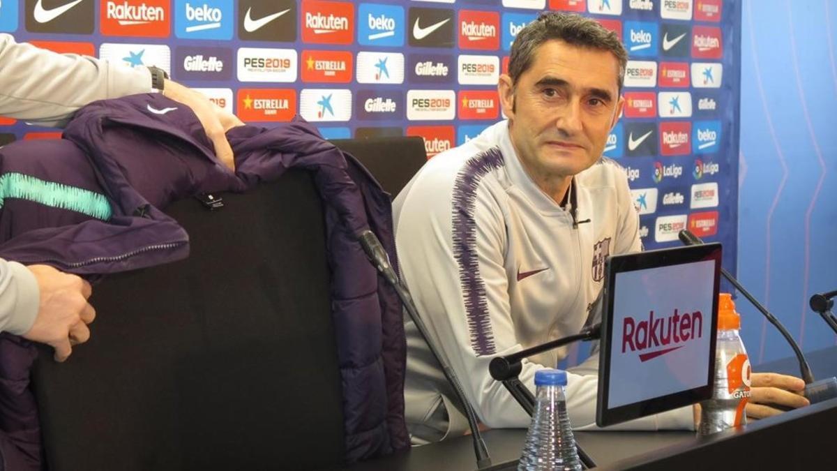 Ernesto Valverde afirmó hoy, en la 'Joan Gamper', que su sintonía con el club es excelente.