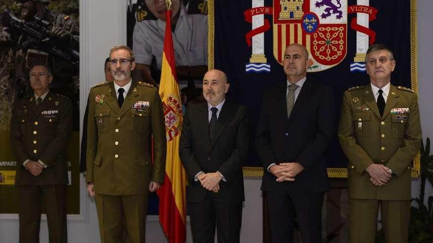 El coronel Antonio Bernal, delegado de Defensa