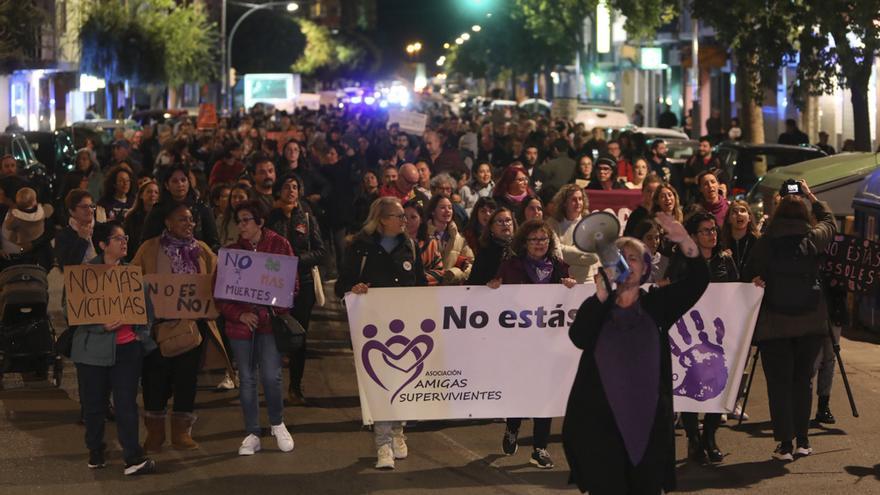 Puerto de Sagunto: Manifestación 25-N Violencia Machista