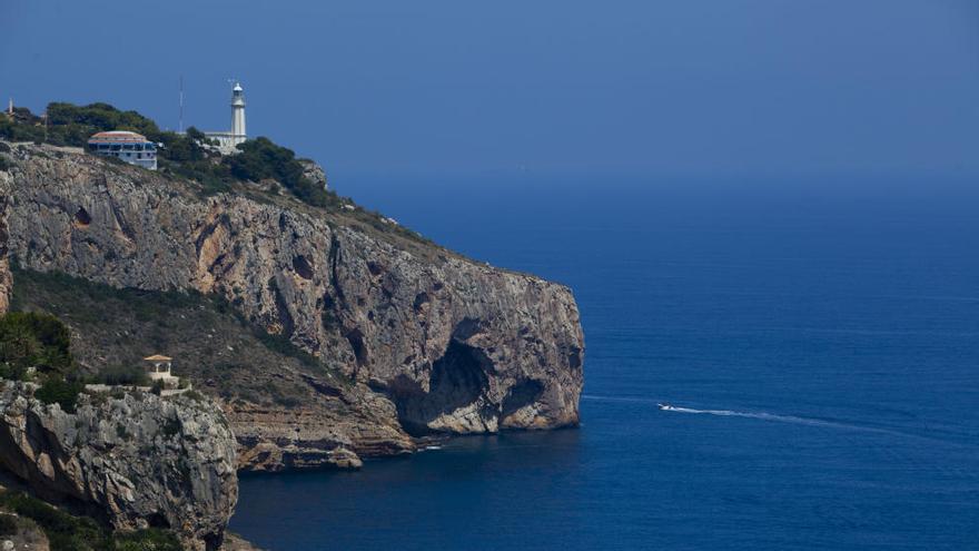 El faro del cabo de Sant Antoni, en Xàbia.