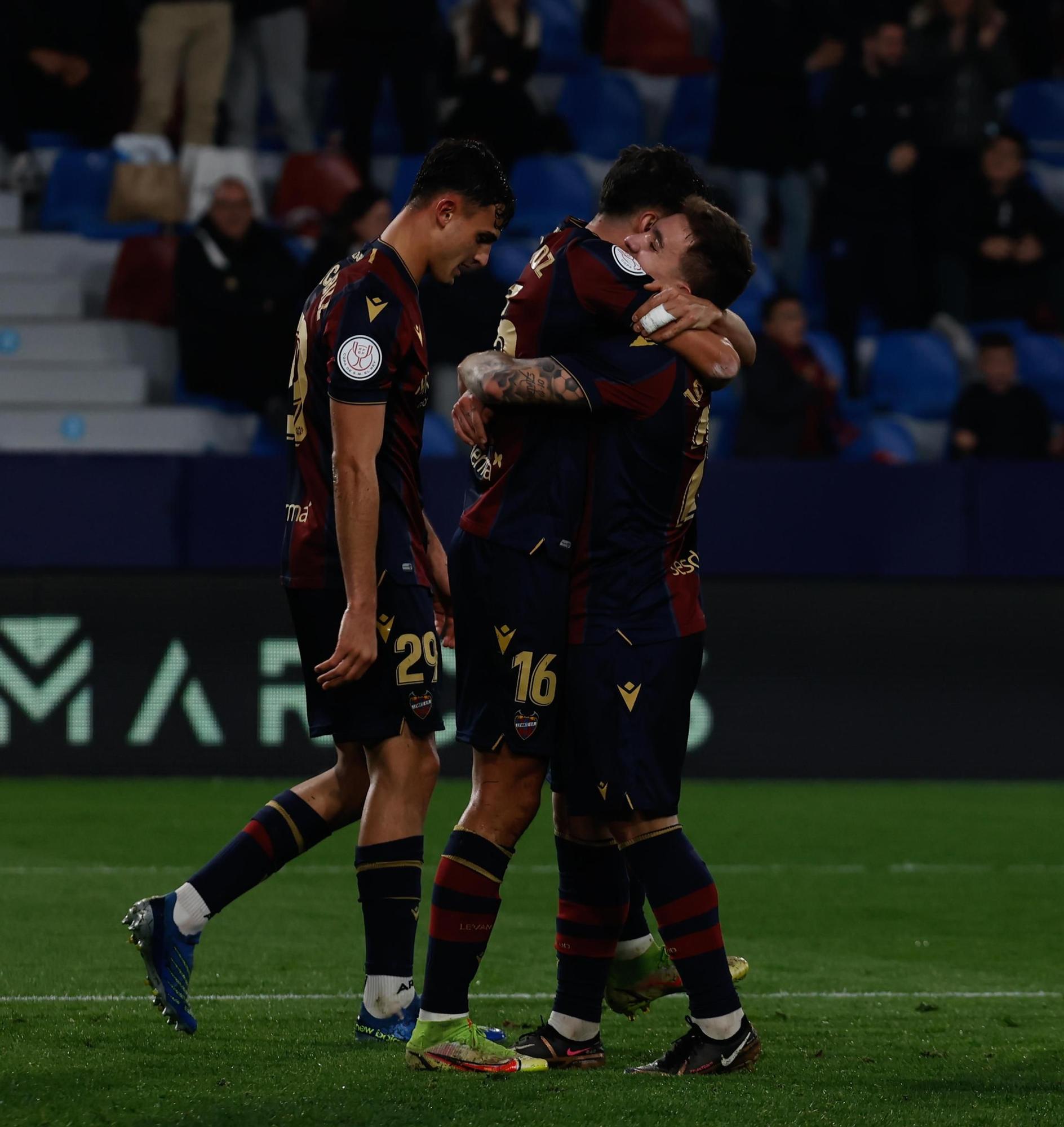 Las mejores imágenes del Levante UD- Getafe de Copa del Rey