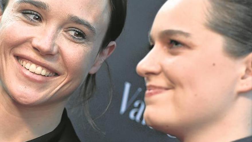 La actriz Ellen Page se casa con su novia