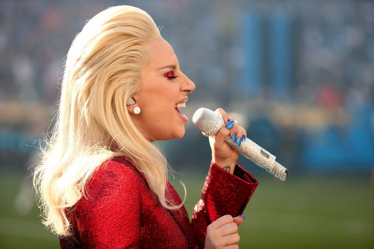 El peinado de Lady Gaga en la Super Bowl