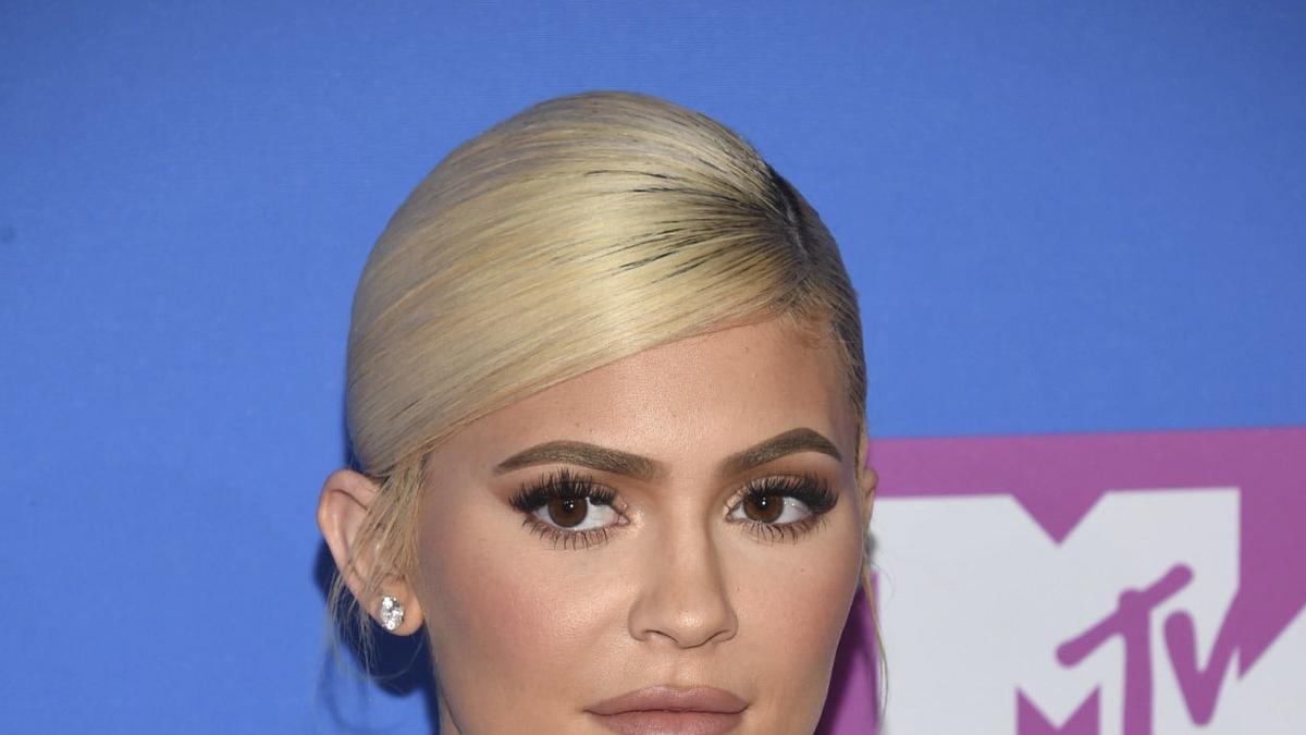 Kylie Jenner durante los MTV Music Video Awards