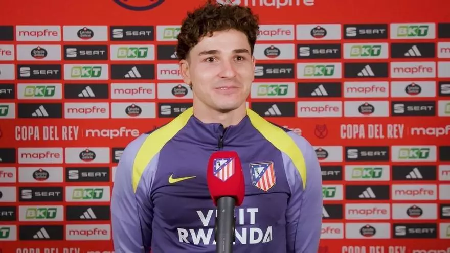 Julián Álvarez: "No se me venía dando el gol, pero tarde o temprano iba a llegar"