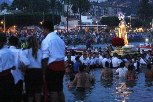 Procesión de la Virgen del Carmen en el Palo.